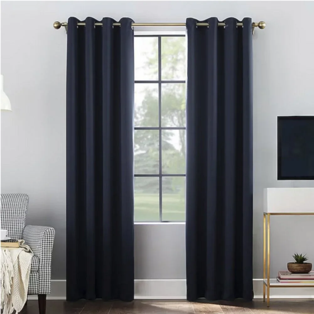 Sun Zero Norway Extreme Blackout Grommet Curtains 80